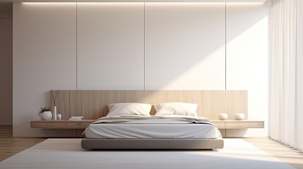 Wall Mural - bedroom blurred contemporary interior