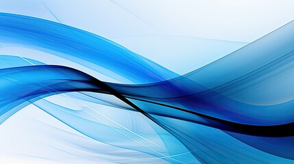 Wall Mural - shapes blue backgrounds abstract