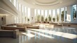 © vectorwin - minimalist modern church interior