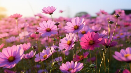 Canvas Print - hues purple pink flower