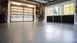 © vectorwin - flake epoxy garage