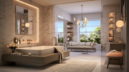 Poster - luxurious interior design selection