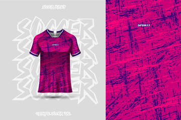 Wall Mural - Sports jersey and t-shirt template sports jersey design vector. Sports design for football, racing, gaming jersey.