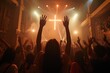 © itchaznong - A large crowd of christian people are gathered in a church