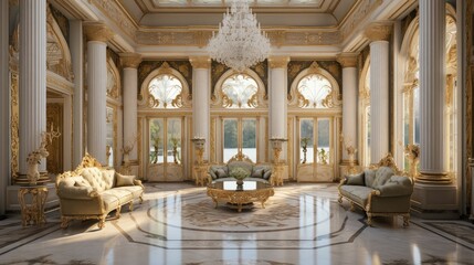 Wall Mural - elegance luxury home interiors