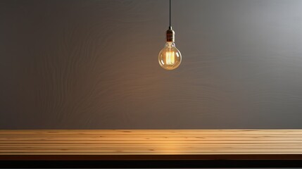 Canvas Print - modern light bulb photo