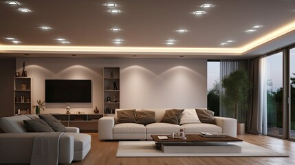 Poster - modern home recessed lighting