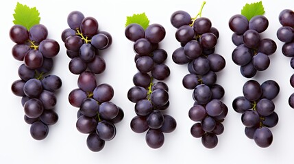 Wall Mural - elegance cluster grape background