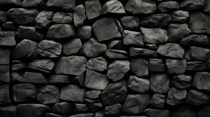 Canvas Print - stone texture dark