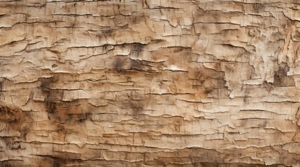 Poster - closeup birch bark texture