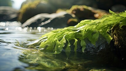 Wall Mural - ecosystem algae kelp