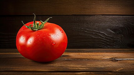 Sticker - cutting single tomato red