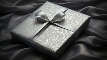 Sticker - wrap silver foil paper