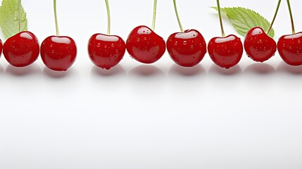 Poster - surface organic cherry background