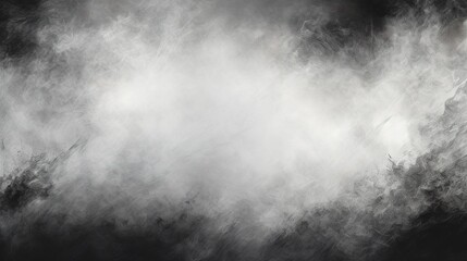 Wall Mural - Black white grainy background noise texture grunge gradient banner header, abstract poster cover