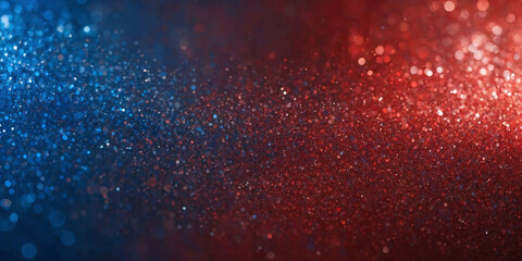 Abstract patriotic red white and blue glitter sparkle background for voting, memorial, labor day and election
