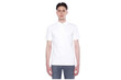 © Aleksandr - Mock-up of a white T-shirt on a man