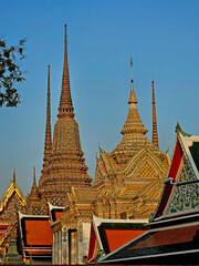 Wall Mural - Wat Phra Kaew, Temple of the Emerald Buddha, beautiful architecture landmark Bangkok, Asia Thailand