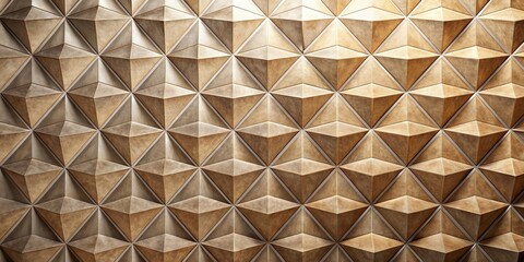 Wall Mural - Sophisticated futuristic geometric background with textured beige wall , technology, abstract, modern, design, pattern, futuristic, elegant, intricate, sophisticated, geometric, textured