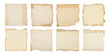 © Rawpixel.com - Vintage ripped paper png cut out element set