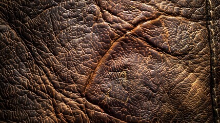 Canvas Print - leather texture