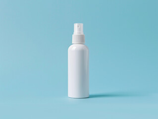 Canvas Print - Skincare Cleanser Bottle Or Micellar Water Bottle Mockup Template, Generative AI