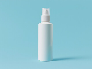 Canvas Print - Skincare Cleanser Bottle Or Micellar Water Bottle Mockup Template, Generative AI