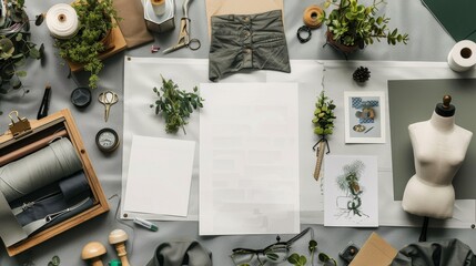 Ethical Fashion Designer's Studio Sustainable Fabrics EcoFriendly Practices and Creative Inspiration