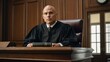 © Arceli - judge bald lawyer man in courtroom