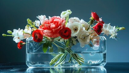 Wall Mural - tulips in vase