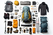 © Chanwit - knolling of Hiking - Exploring nature on trails and in the mountains