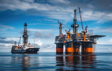 Raising the Bar: Witness the Precision of Jacking Up a Drilling Rig on a Production Platform, With FPSO Operations in Full Swing