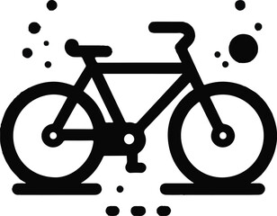 motorcycle, bicycle icon