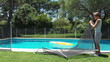 © Marco - Child removing swimming pool with safety fence