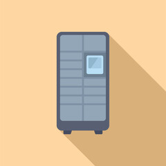 Sticker - Illustrating the power of modern computing, this server tower is an essential tool for businesses of all sizes