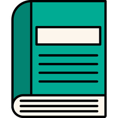 Poster - Book Icon