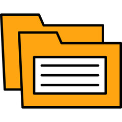 Sticker - Folder Icon