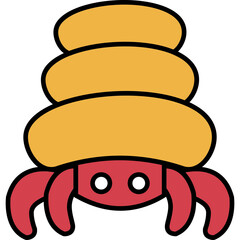 Canvas Print - Hermit Crab Icon