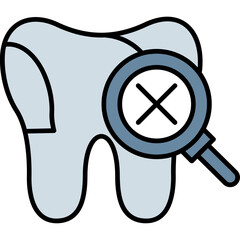 Poster - Unhealthy Tooth Icon