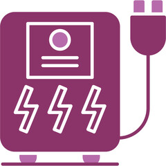Wall Mural - Uninterrupted Power Supply Icon