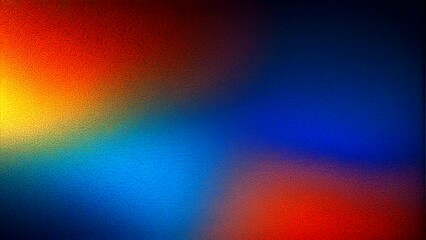 Wall Mural - loop playback animation on a seamless colorful abstract background with rough grain. dynamic colorfu