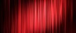 © SH Design - Red curtain background with vertical lines. Background for theater