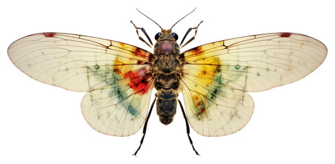 Sticker - PNG  Insect animal magnification invertebrate. AI generated Image by rawpixel.