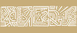 © Black White Mouse - Ethnic Or Aztec South America Pattern