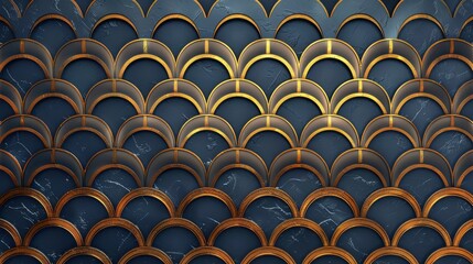 Art deco pattern background 