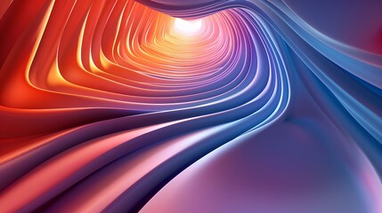 Wall Mural - 3D technology abstract background