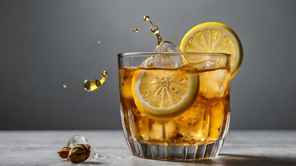 Wall Mural - americano honey lemon