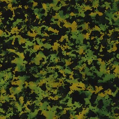 
Camouflage dark green background army uniform, modern texture fashionable