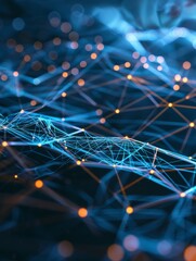 minimal networking technology background big data connectivity software development wallpaper hyper realistic 