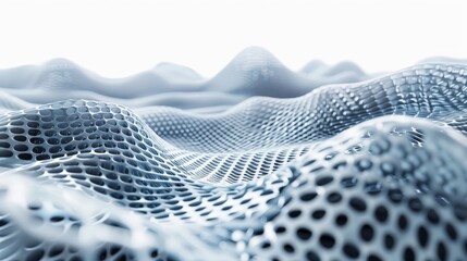 TECHNOLOGY DATA Structure background. 3d rendering 3d illustration . isolated on white background
